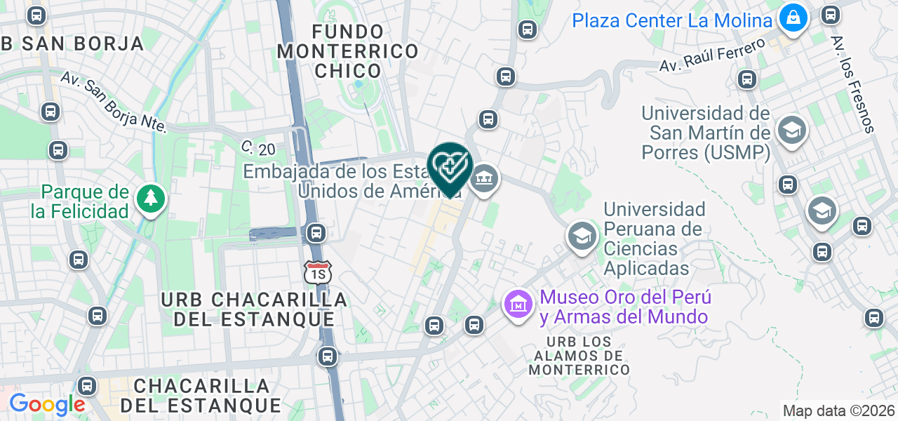 Mapa de Consultorio Doctor Salazar