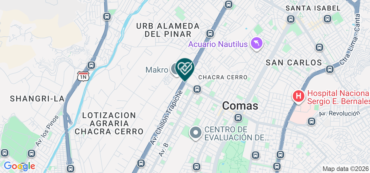 Mapa de Grand Dental