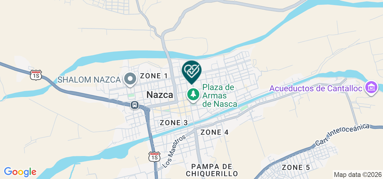 Mapa de Consultorio Medico-obstetrico las Dunas