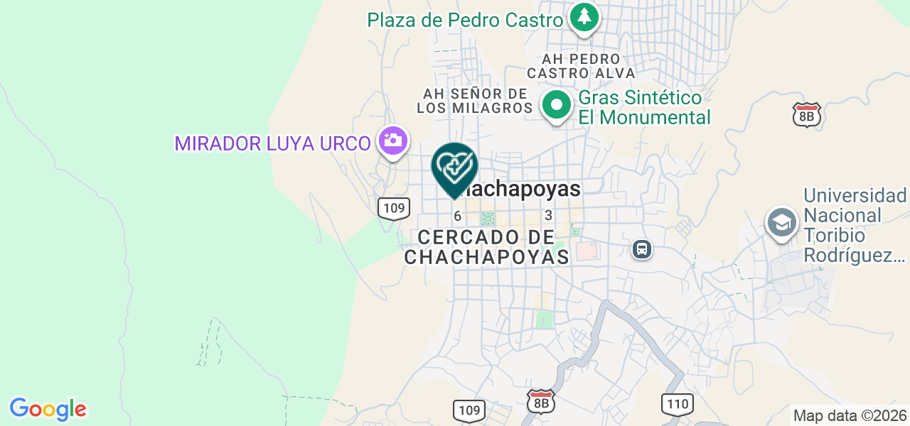 Mapa de Novoa Dent