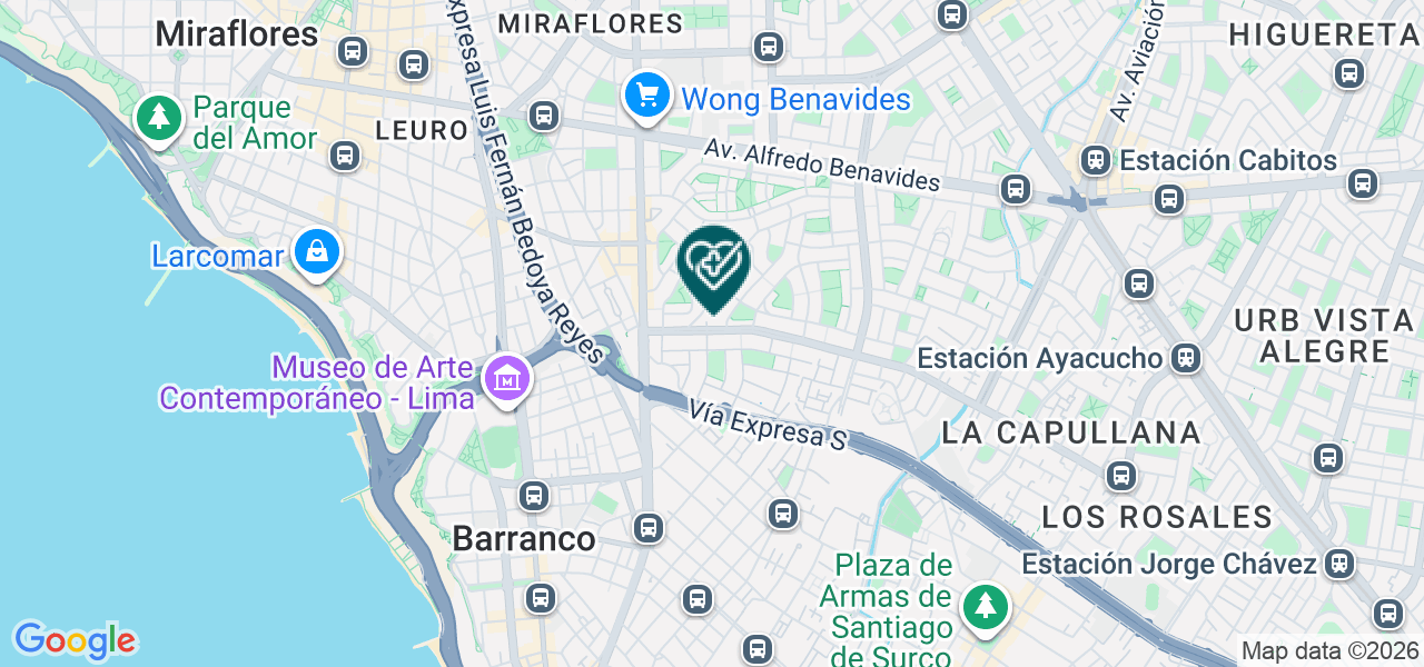Mapa de Diaz & Carreño Odontología Especializada