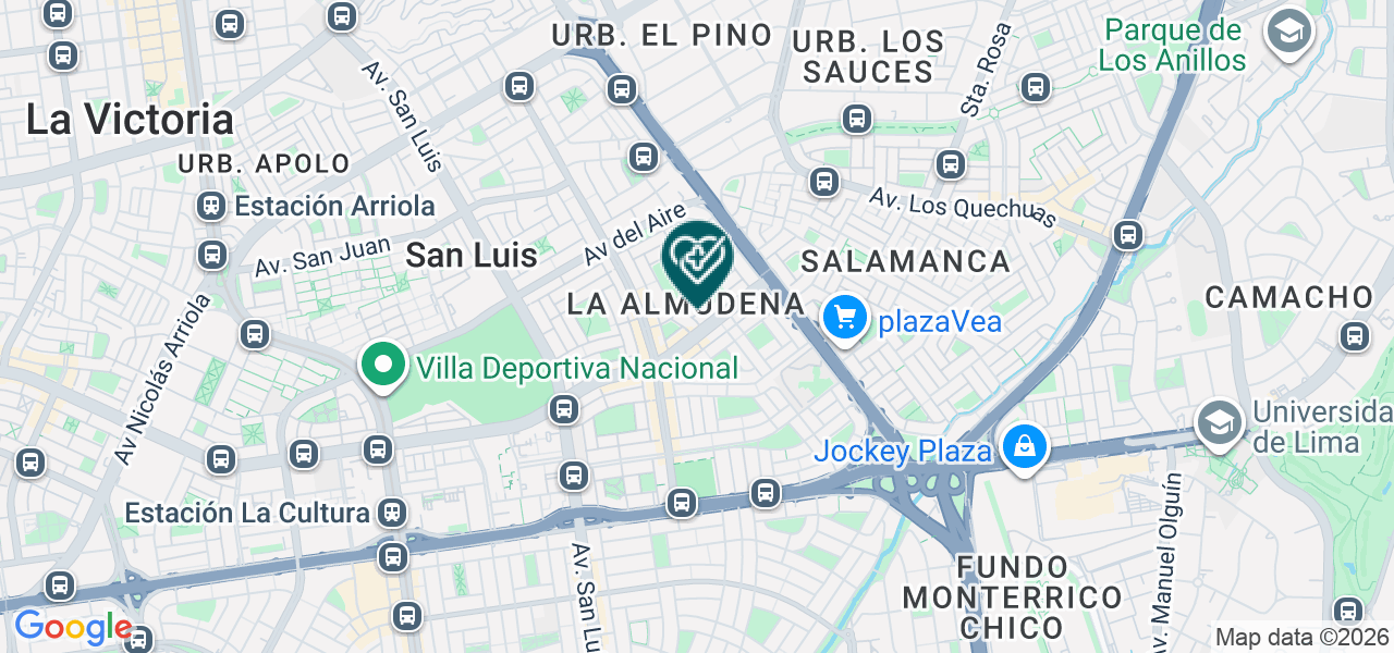 Mapa de Centro Medico San Jose Marello