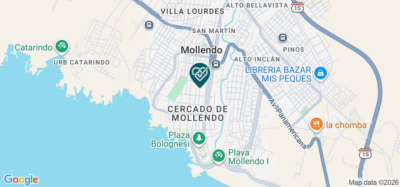 Mapa de Cena SAC Mollendo