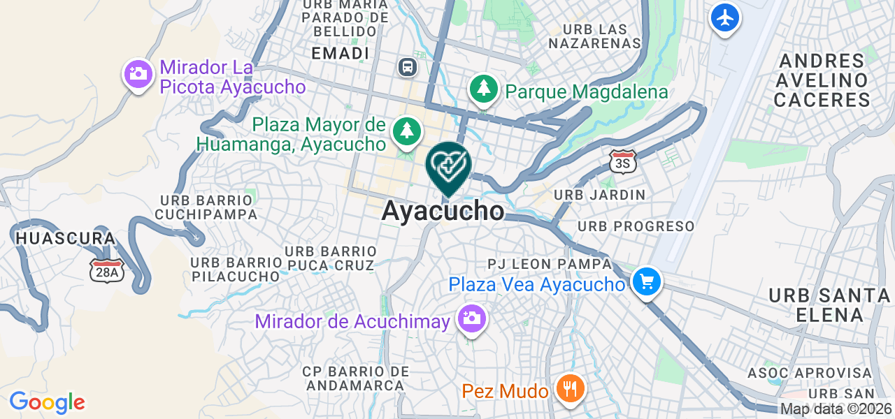 Mapa de Consultorio Odontologico Quiros