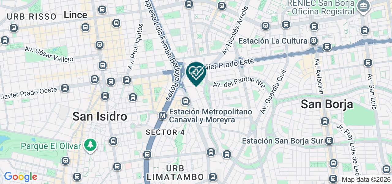 Mapa de Medex