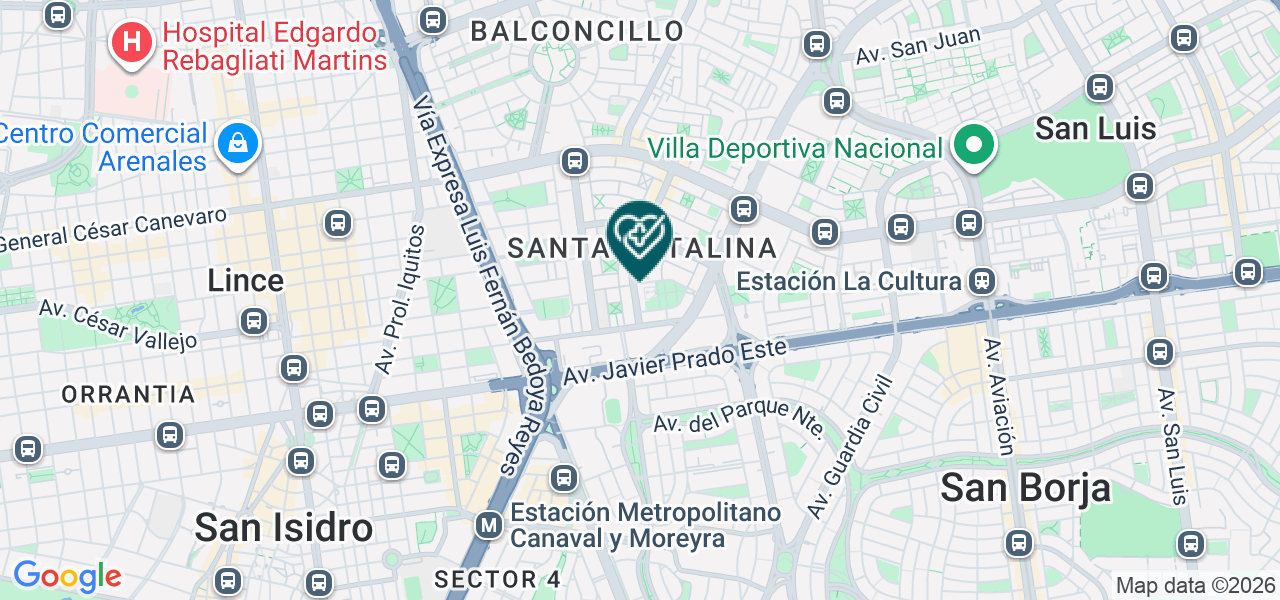 Mapa de Altamirano Nefrologos Asociados
