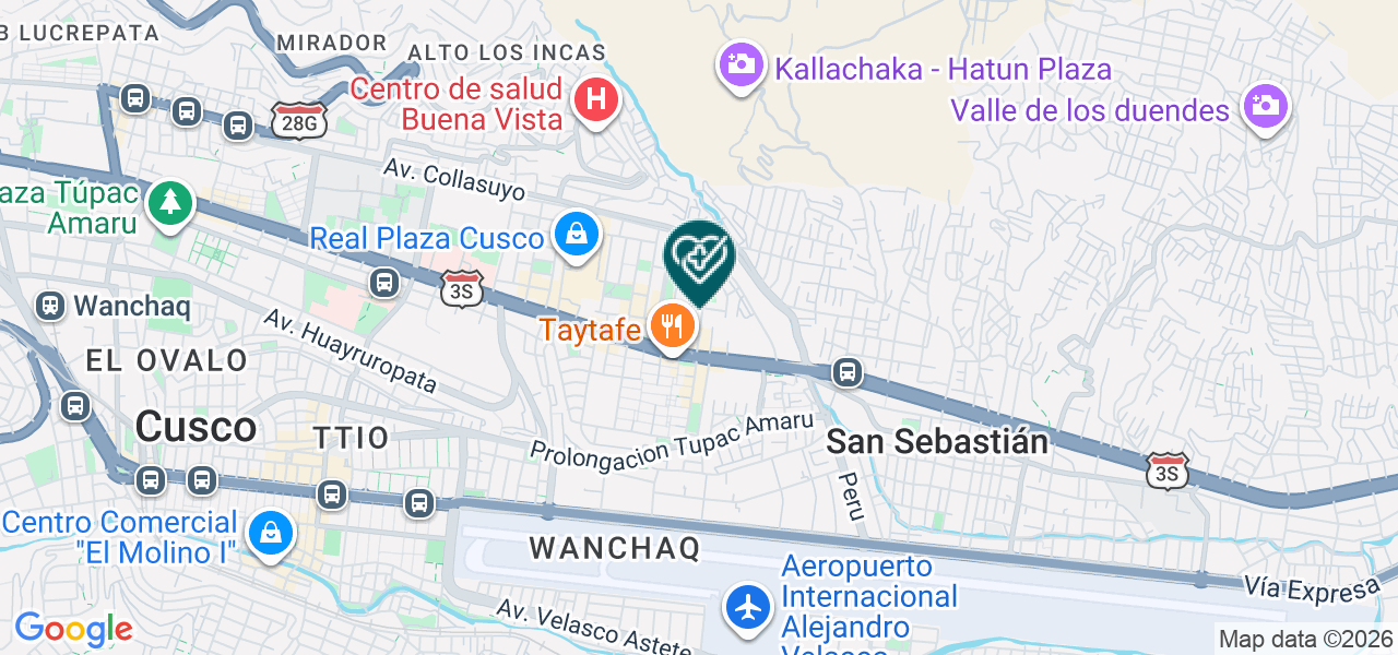 Mapa de Inspira