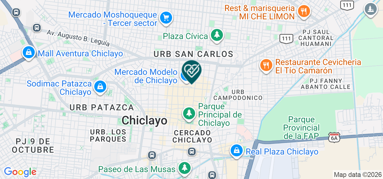 Mapa de Optica "modelo