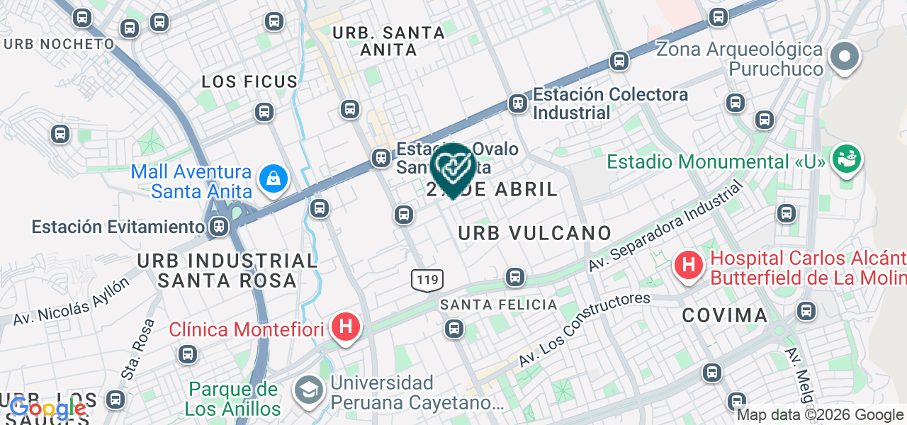 Mapa de Consultorio Medico 27 de Abril