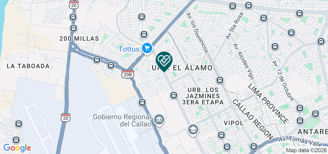 Mapa de Consorcio Nueva Gambetta