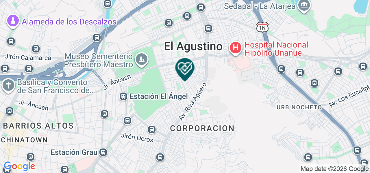 Mapa de Policlinico Espiritu Santo
