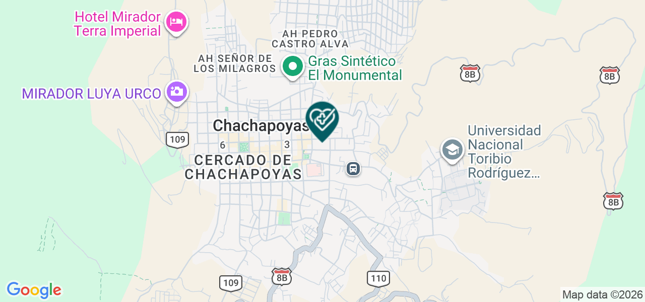Mapa de Consultorios Médicos Montoya