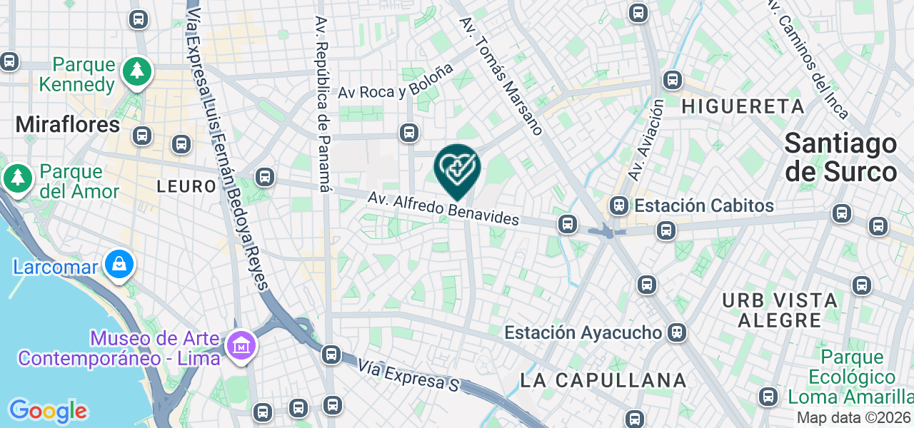 Mapa de Cde Rehab S.A.C