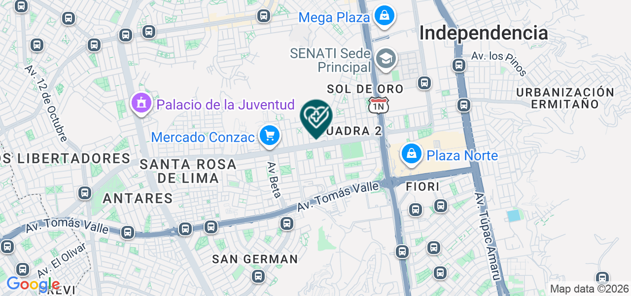 Mapa de Artdental