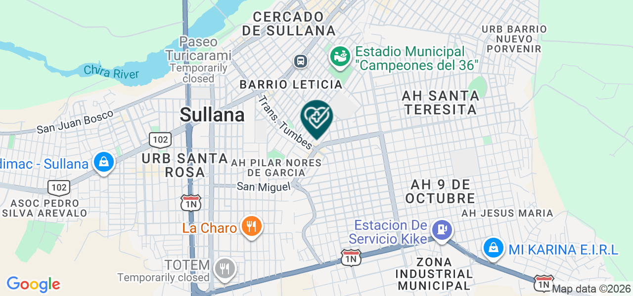 Mapa de Consultorio Psicologico