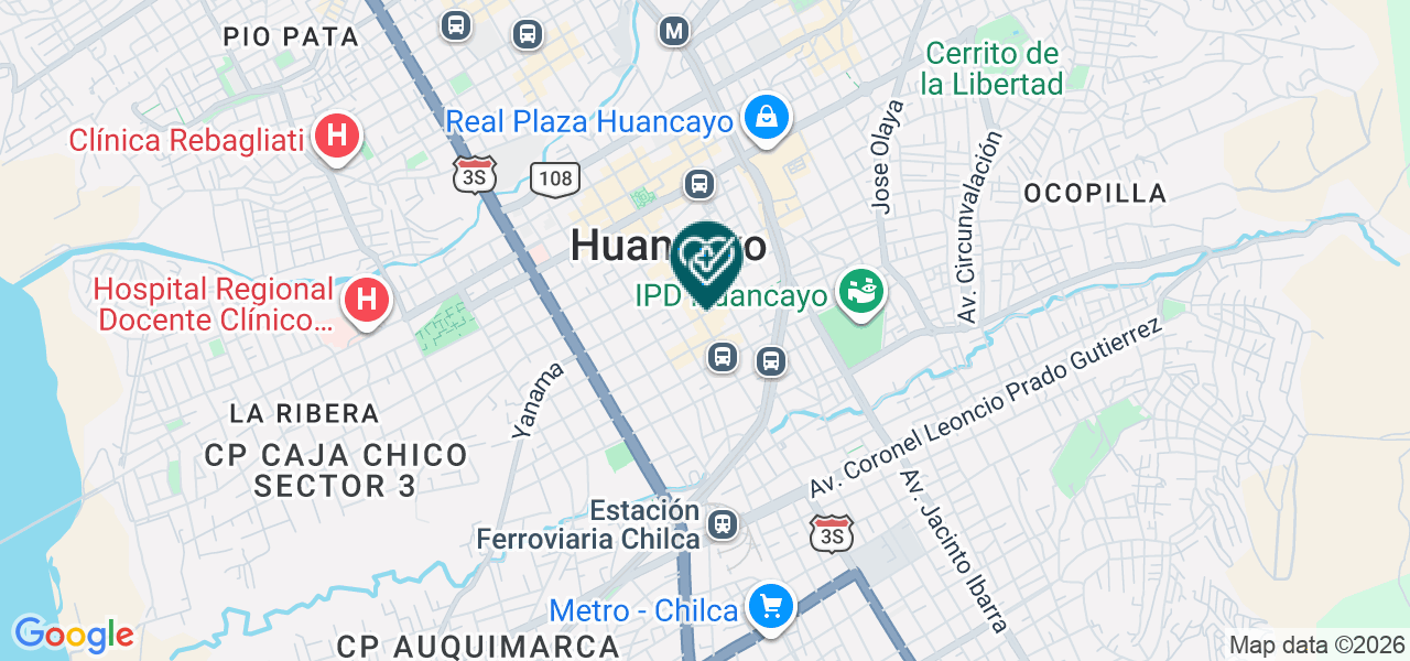 Mapa de Consultorio Odontologico Nueva Sonrisa