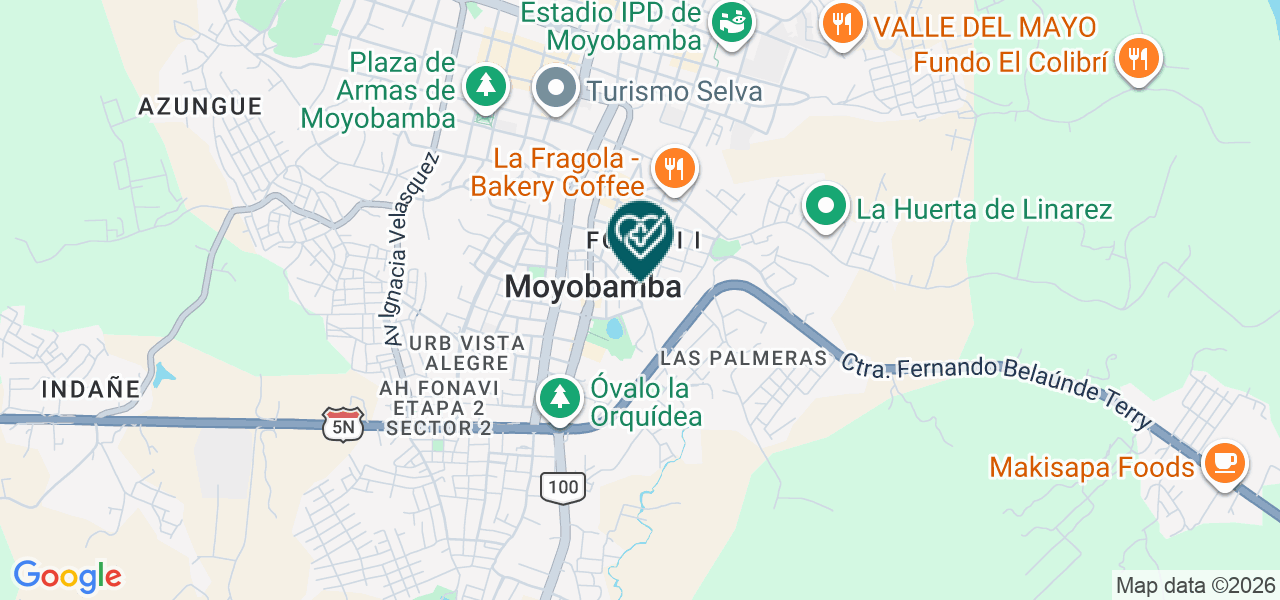 Mapa de Celdent Consultorio Dental