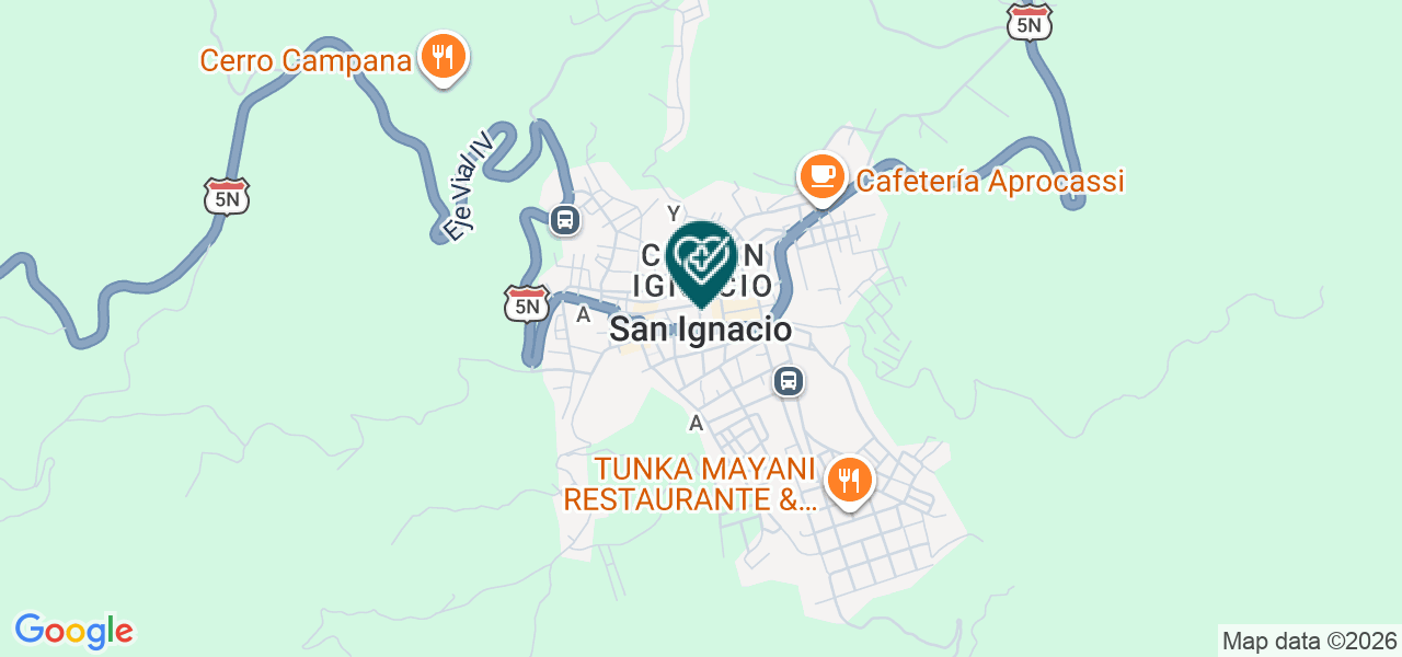 Mapa de Consultorio Ontológico Alident
