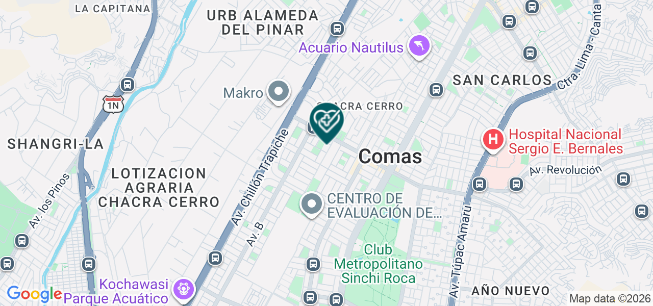 Mapa de Carlos Andres Manrique de Lara Escobal