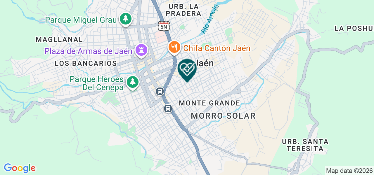 Mapa de Laboratorio Solidaridad Paucar S.A.C.