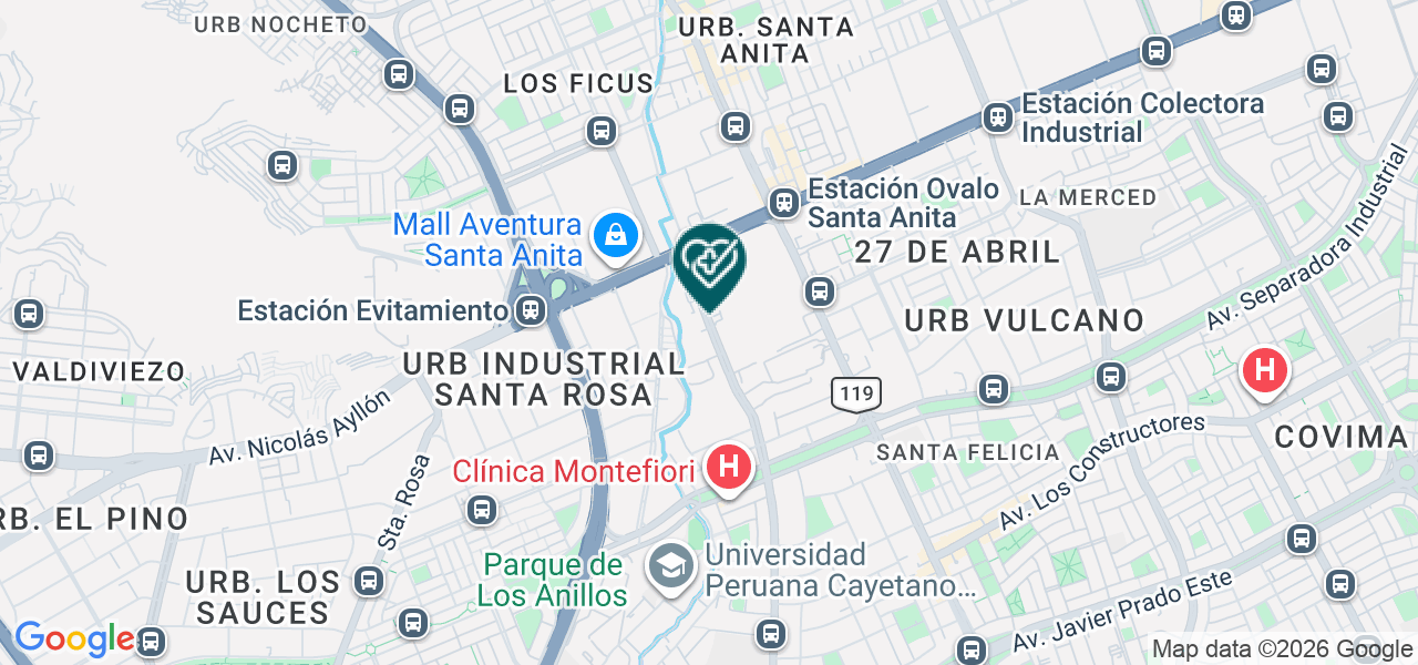 Mapa de Consultorio Medico Hersil