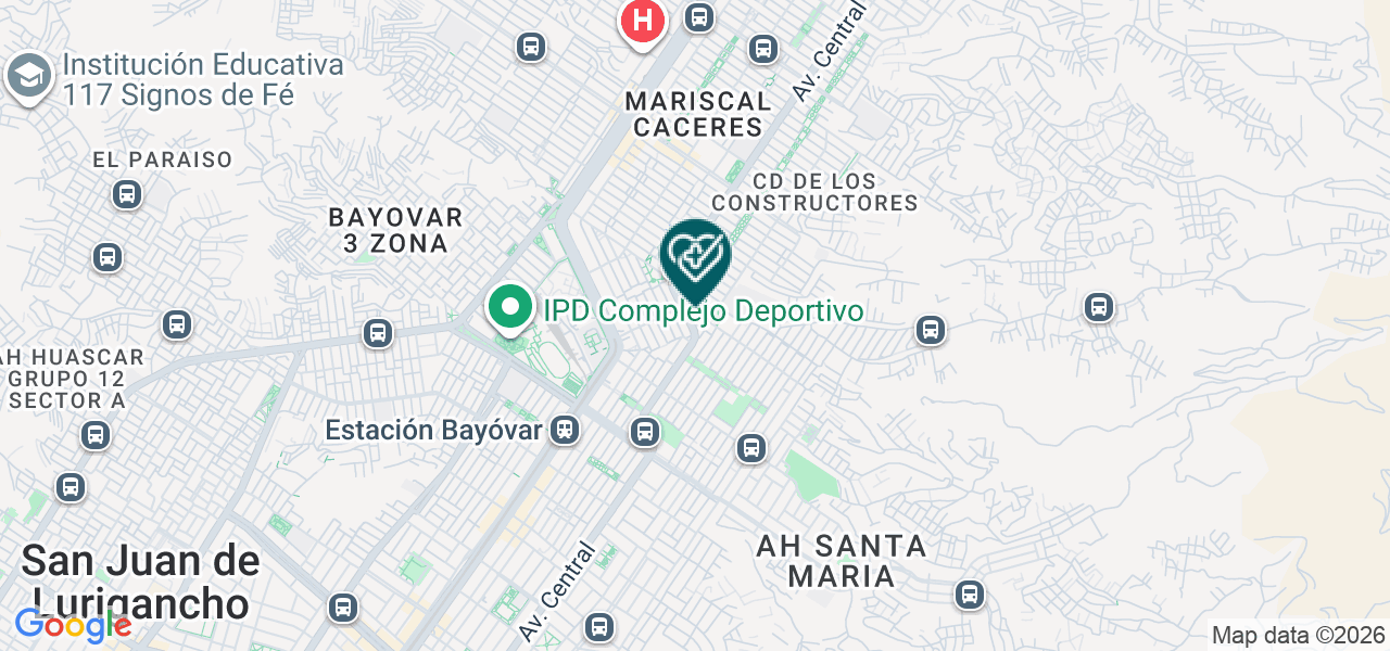 Mapa de D Salud Consultorios Medicos