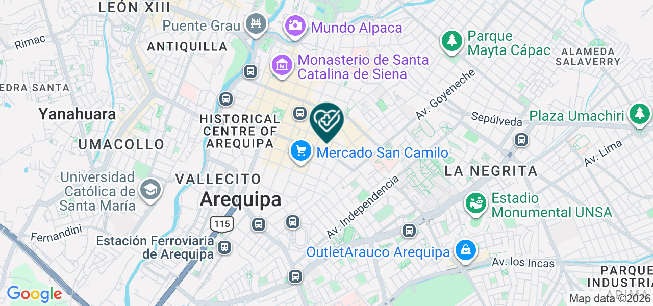 Mapa de Consultorio de Medicina General