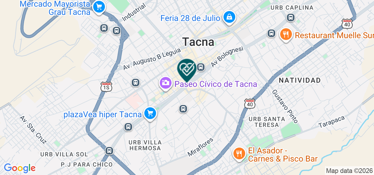 Mapa de Tejada Centro Odontologico Especializado E.I.R.L.