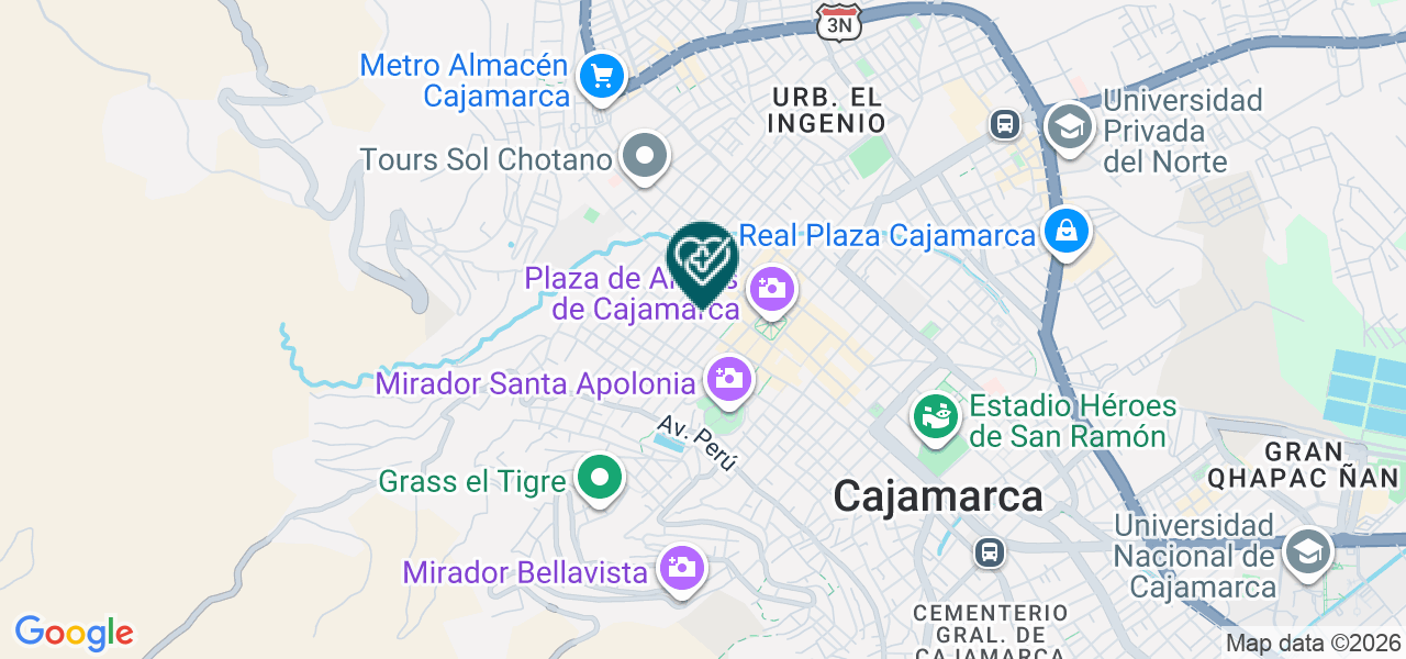 Mapa de Dentalia