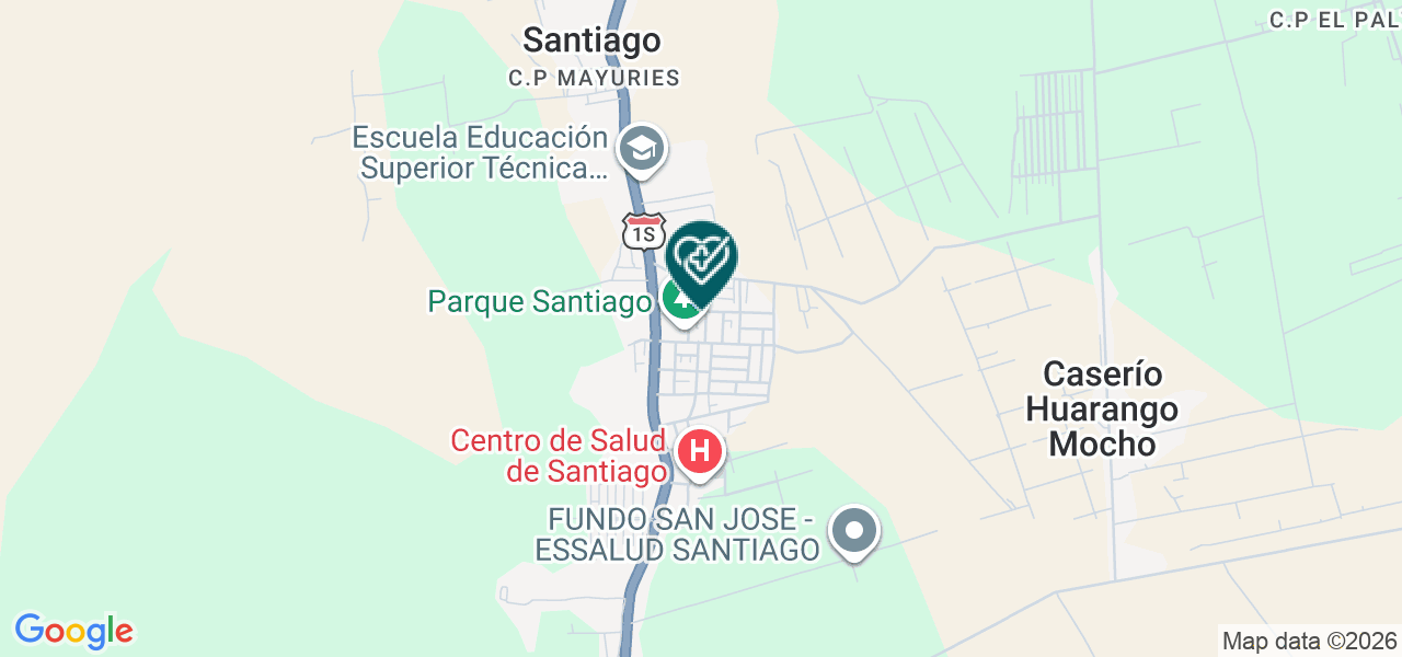 Mapa de Centro Medico Especializado y Salud Ocupacional Santo Toribio de Mogrovejo EIRL