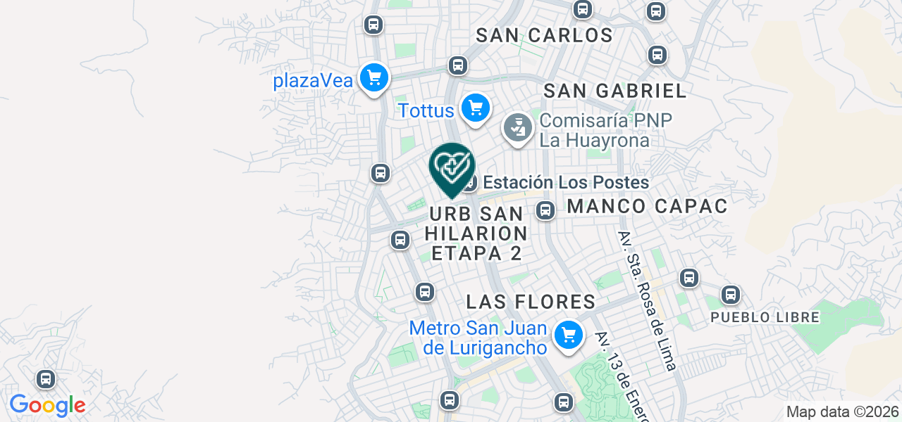 Mapa de Odental
