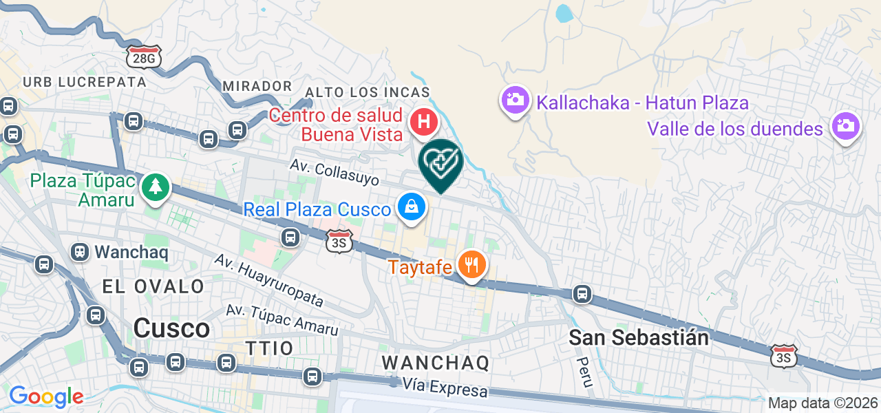 Mapa de Samaritan S.A.C.