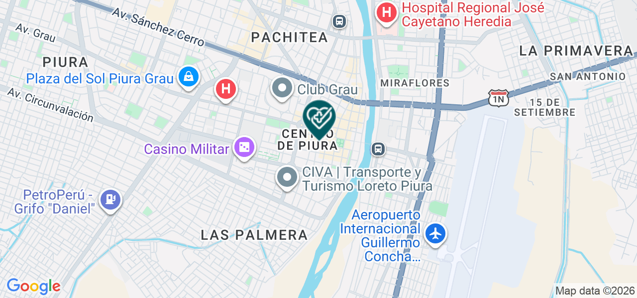 Mapa de Opticas Gmo Peru SAC