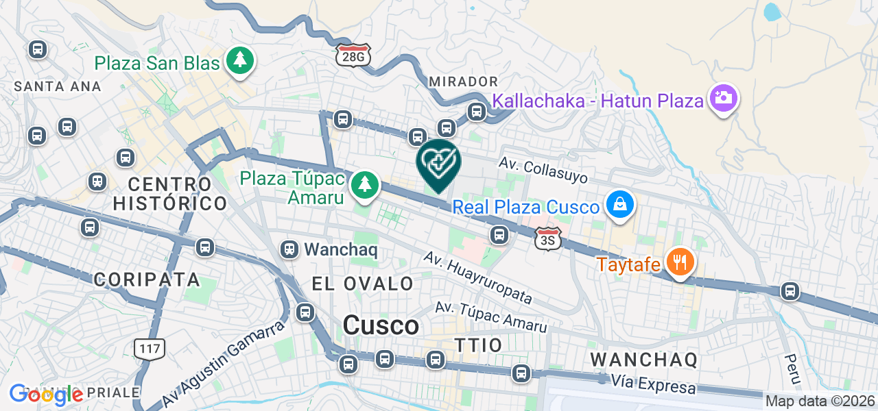 Mapa de Warthon Dent
