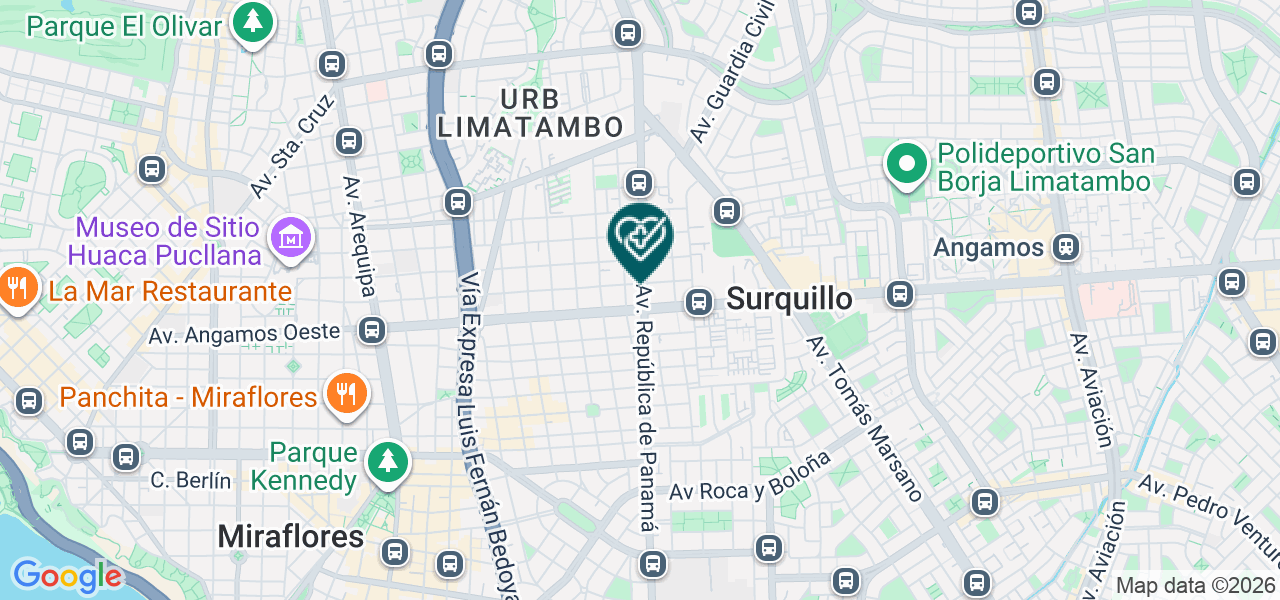Mapa de Policlinico Centmed E.I.R.L.