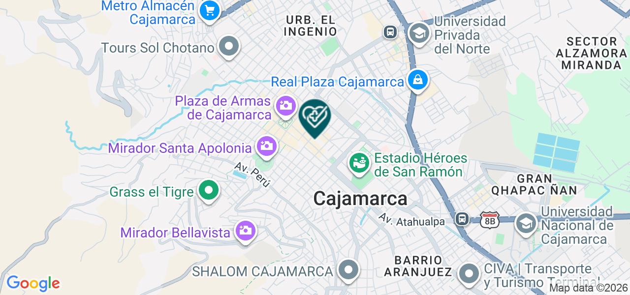 Mapa de Morillas Altamirano Odontología