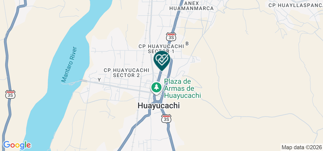 Mapa de Policlinico Martinez P&b