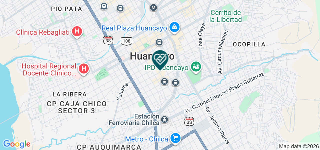 Mapa de Consultorio Dental Alvarez