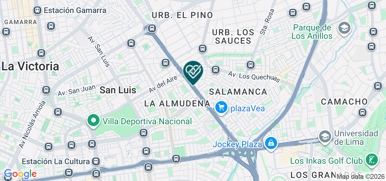 Mapa de Consultorio Medico Body Care