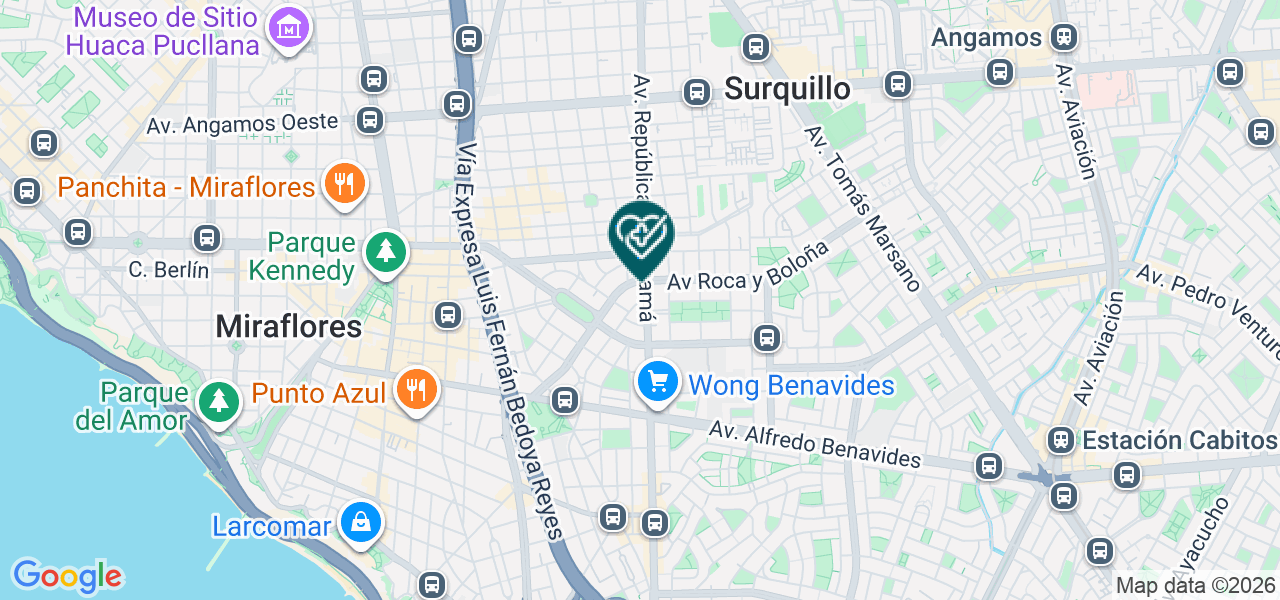 Mapa de Consultorio Odontologico Evoluteeth