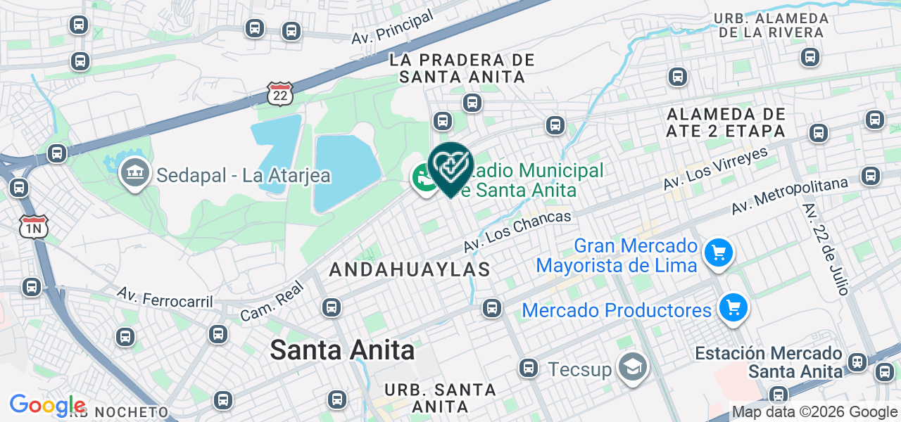 Mapa de Integra