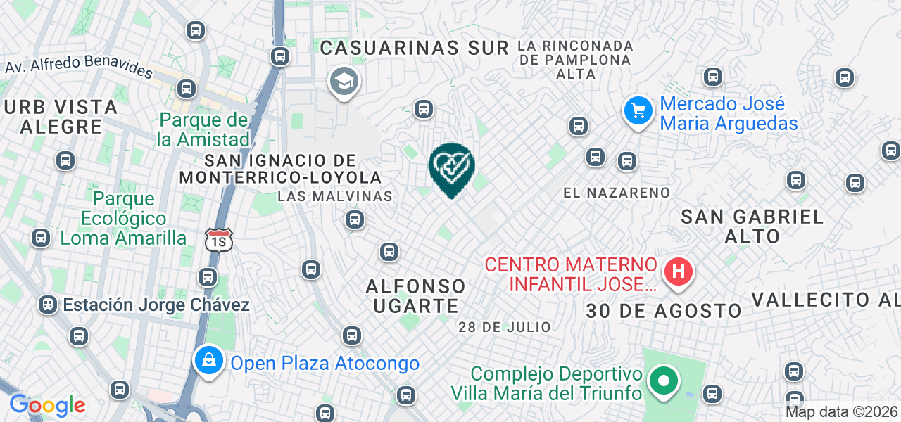 Mapa de Consultorio Medico "maquera
