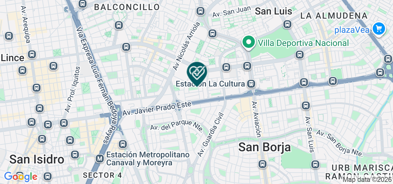 Mapa de Alterdent