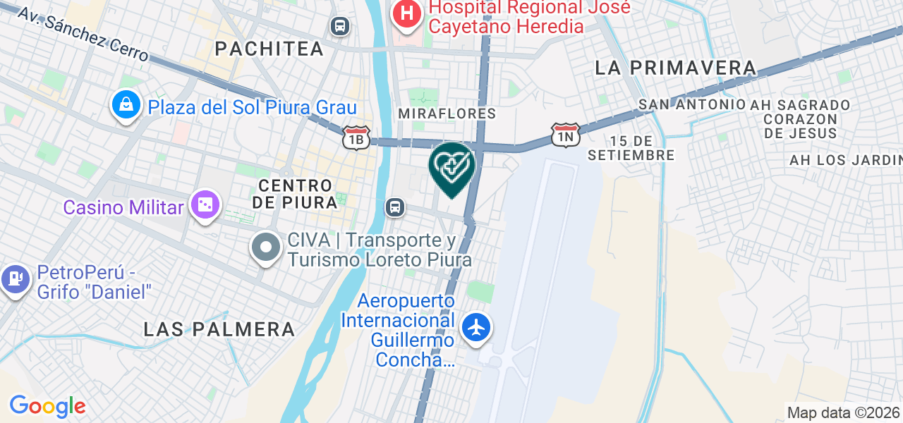 Mapa de Semid Peru - Toyota Hiace