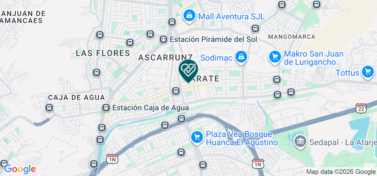 Mapa de Consultorio Odontológico Novo Medic