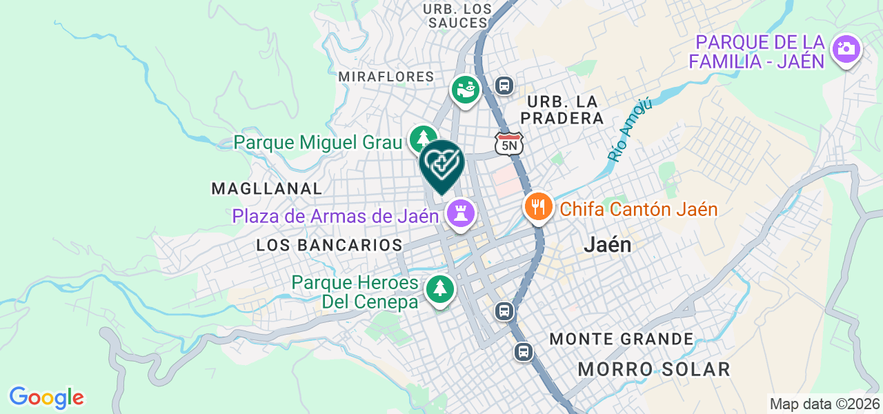 Mapa de Lili Dent Centro Odontológico E.I.R.L