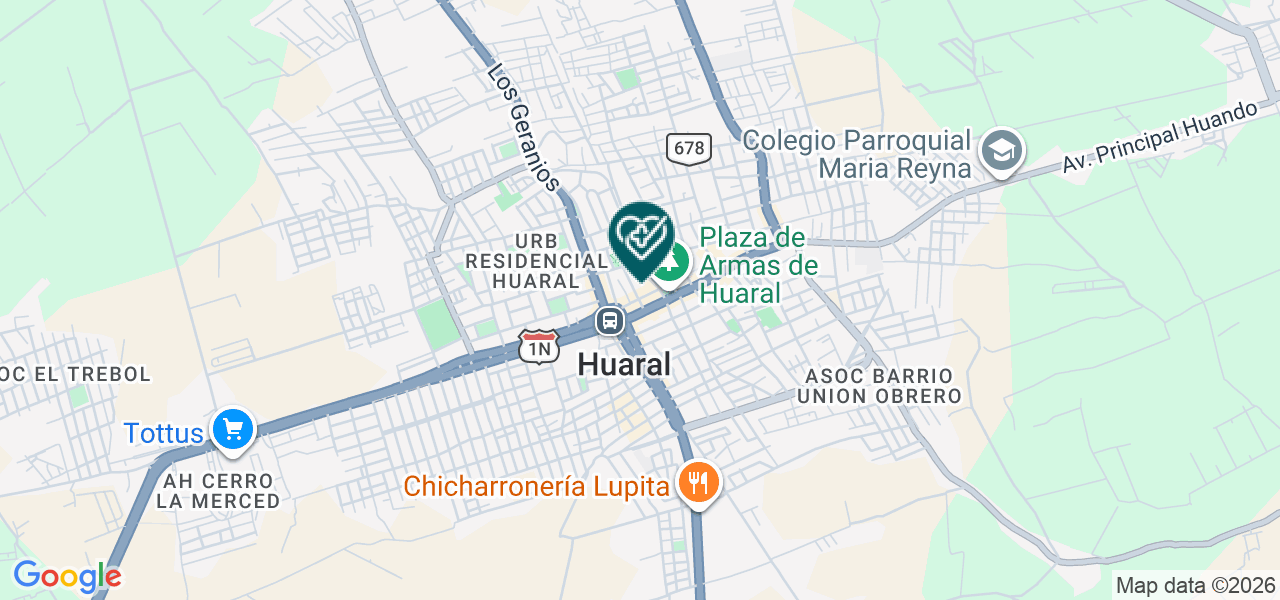 Mapa de Consultorio Médico Quirurgica