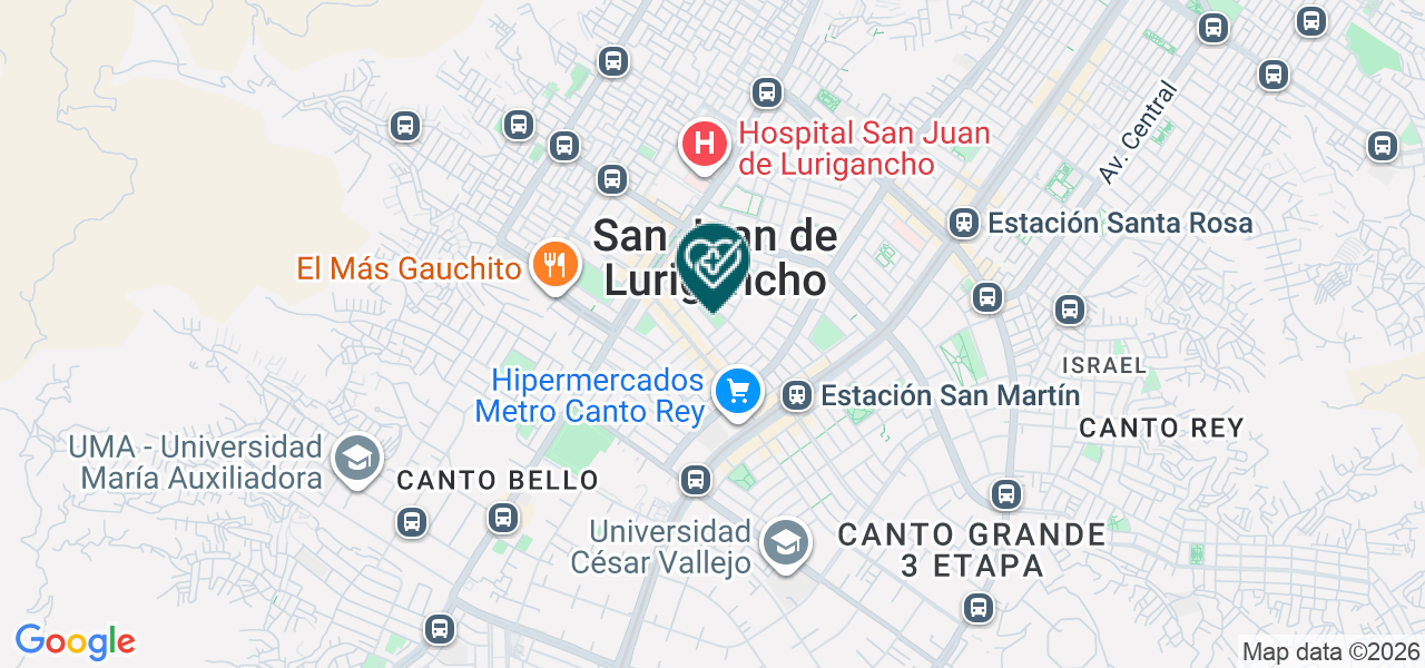 Mapa de Consultorio Odontológico Cobba Dental