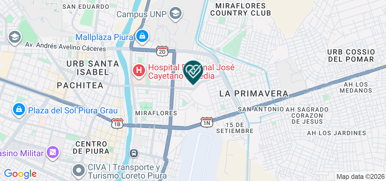 Mapa de Biomedica Peru SAC