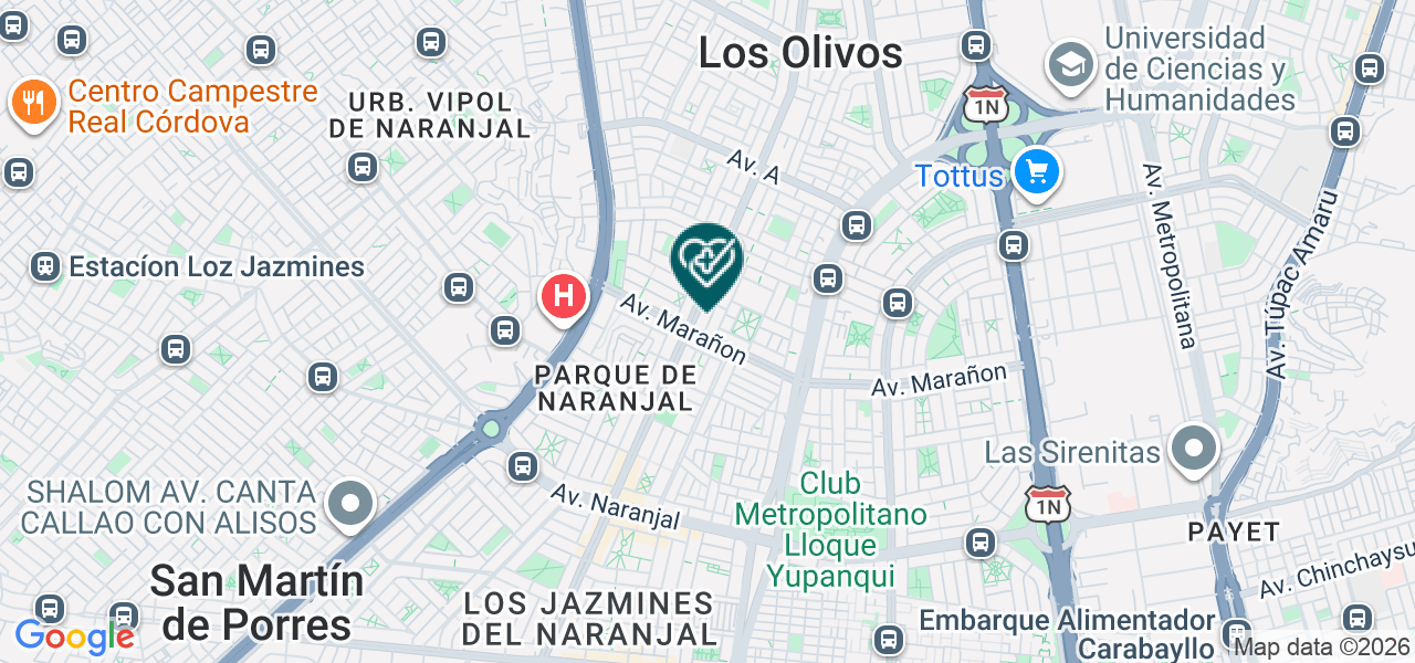 Mapa de Odontologia Integral Ysla